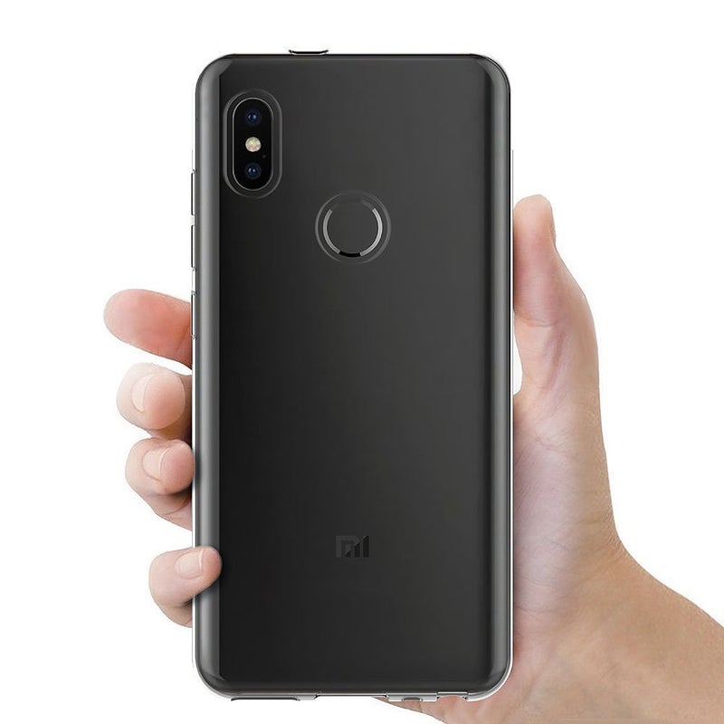 MaiJin Case for Xiaomi Mi A2 / Mi 6X (5.99 inch) Soft TPU Rubber Gel Bumper Transparent Back Cover - Image 2